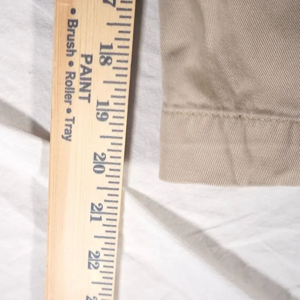 Vintage Polo Ralph Lauren Tyler Shorts Tan Beige Chino 38